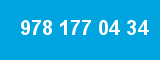 978 177 04 34 978 177 04 34